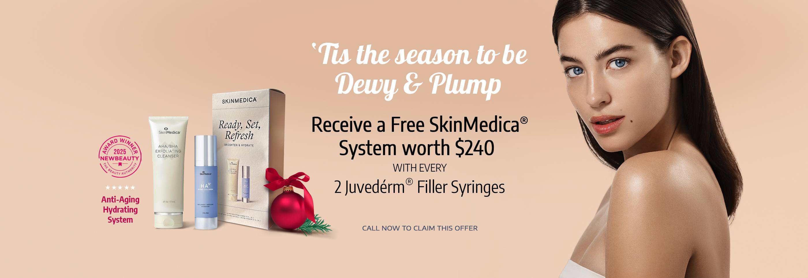  Confident women with radiant, healthy skin standing together — showcasing a limited-time discount on a cosmetic treatment offer at Springs Dermatology MD.  