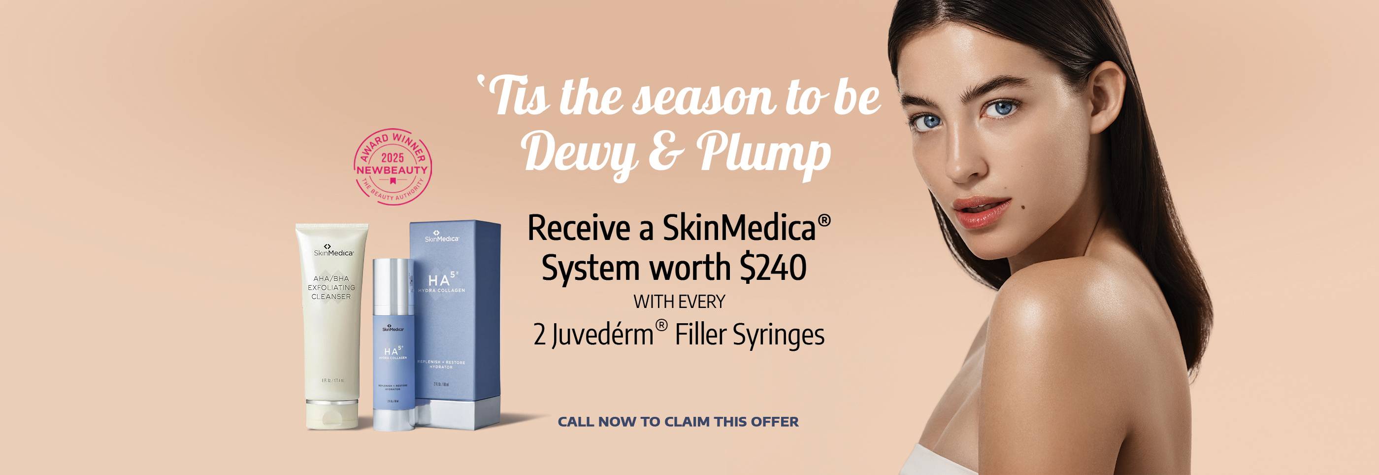  Confident women with radiant, healthy skin standing together — showcasing a limited-time discount on a cosmetic treatment offer at Springs Dermatology MD.  