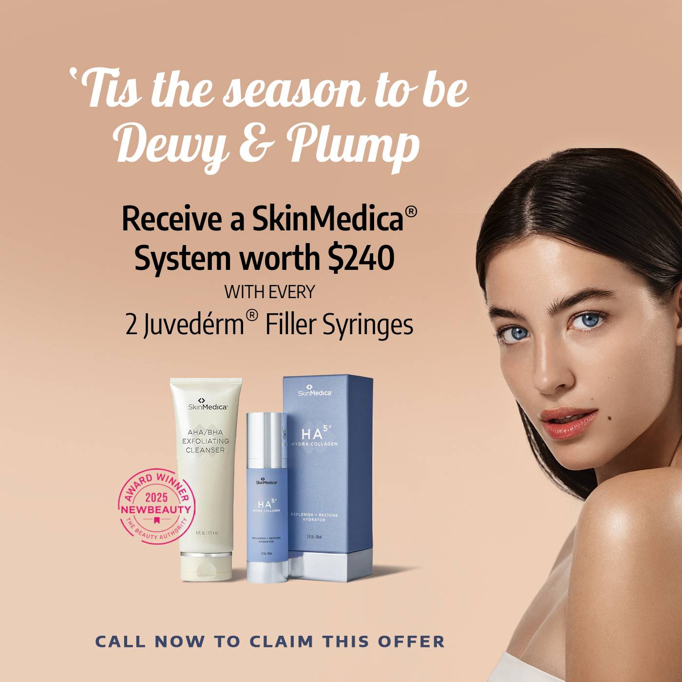  Confident women with radiant, healthy skin standing together — showcasing a limited-time discount on a cosmetic treatment offer at Springs Dermatology MD.  