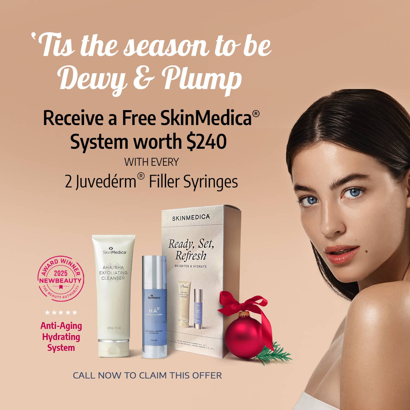  Confident women with radiant, healthy skin standing together — showcasing a limited-time discount on a cosmetic treatment offer at Springs Dermatology MD.  